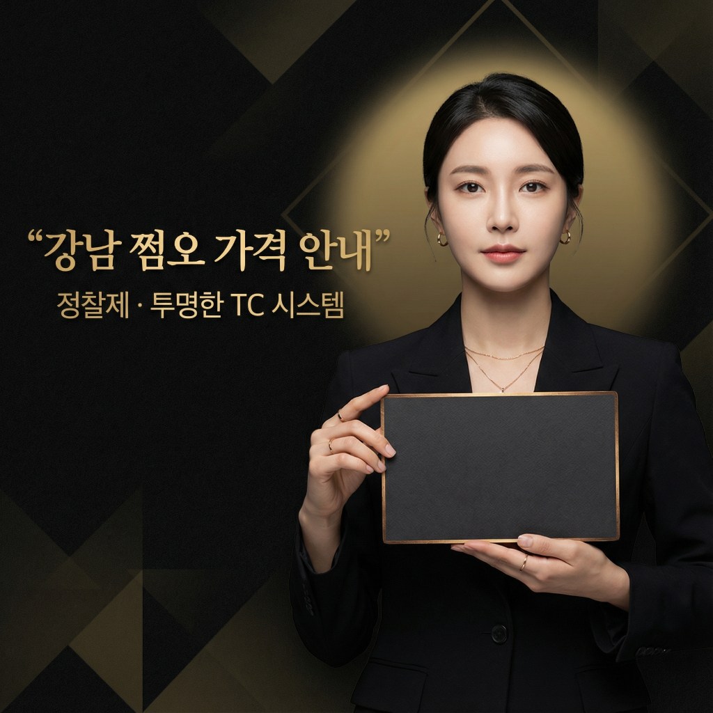 강남 쩜오 가격